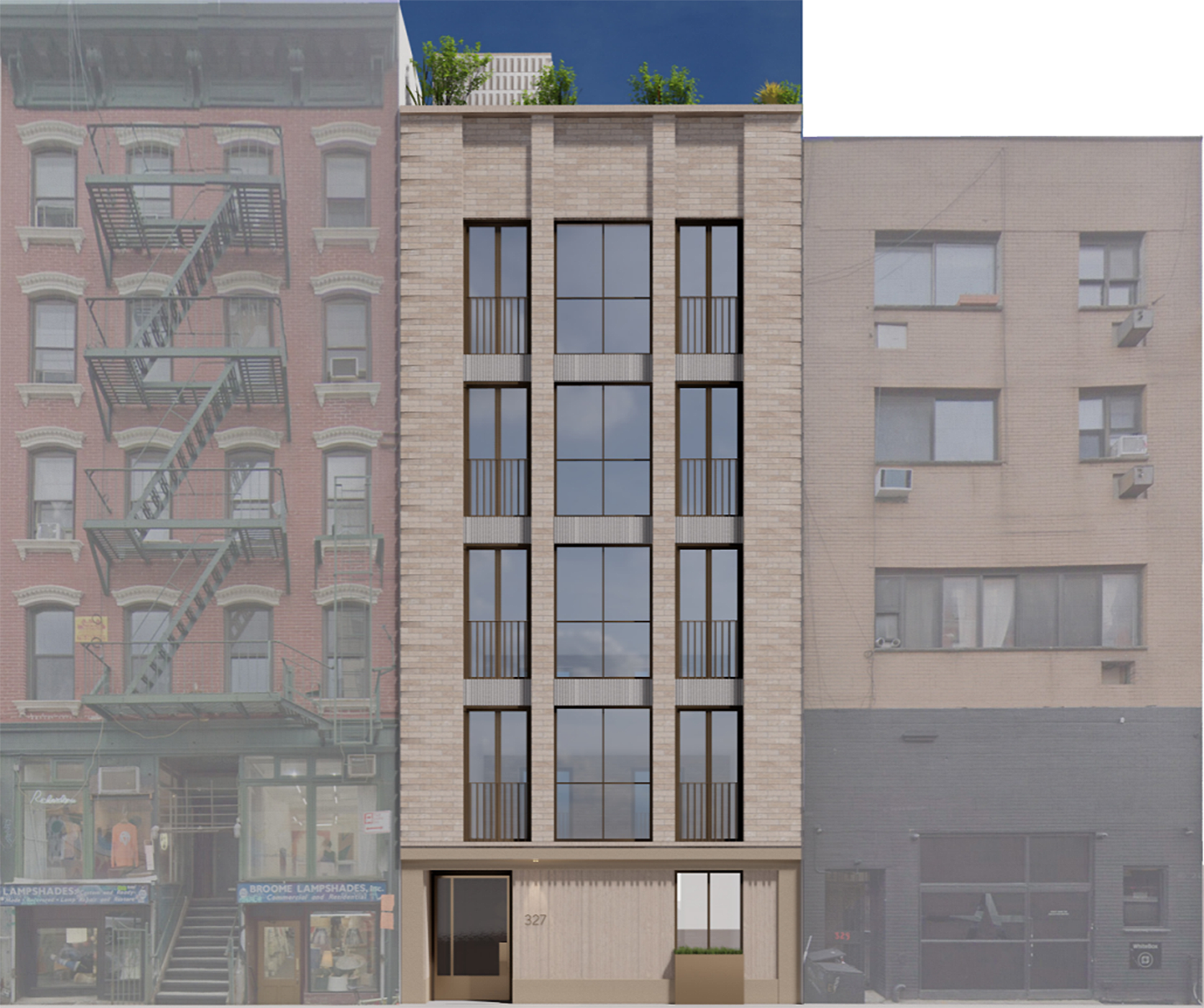 New development condo in Lower East Side, Manhattan