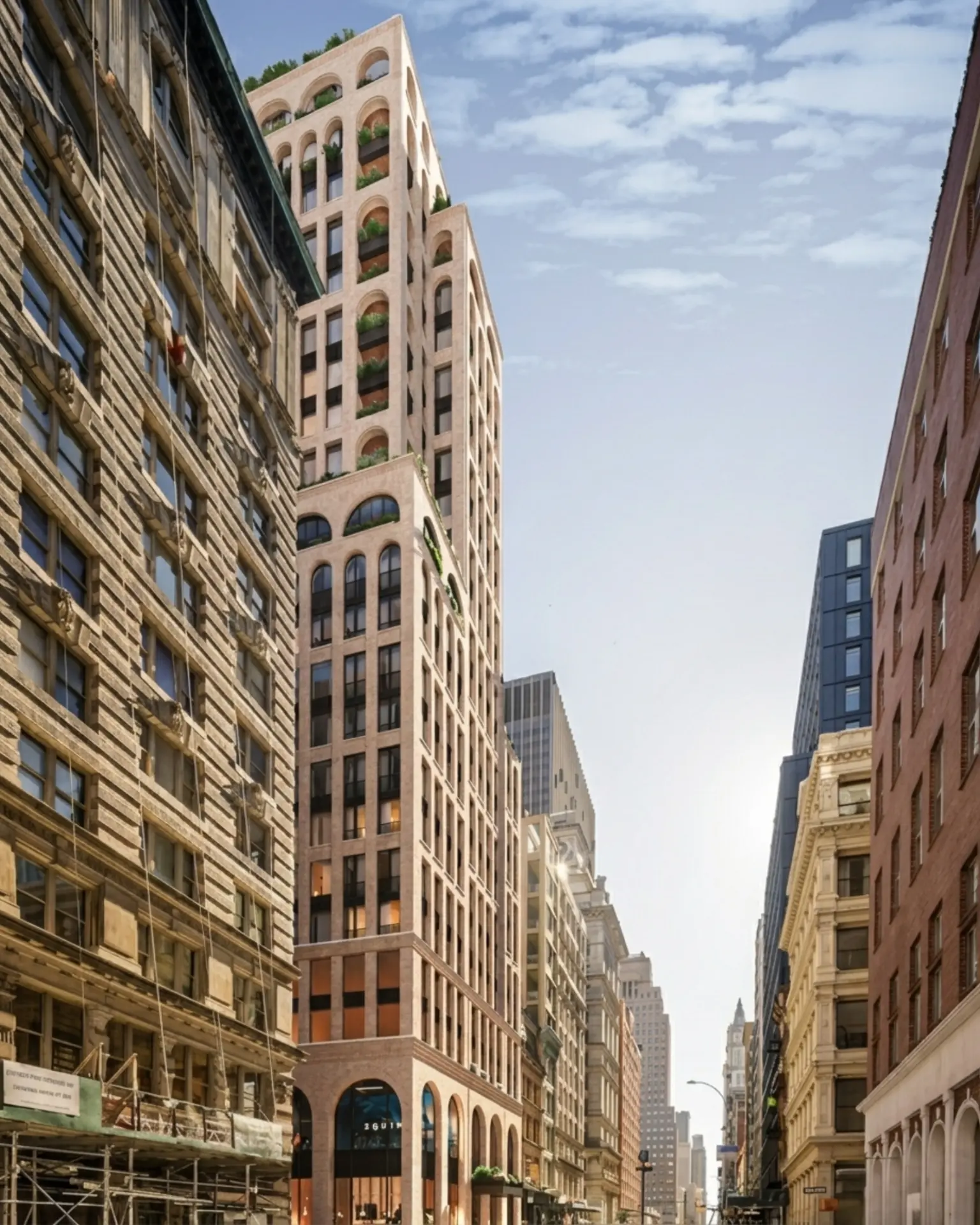 New development condo in Tribeca, Manhattan